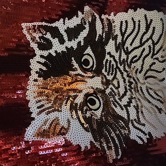 sequin cat tote - Picture 5 of 6